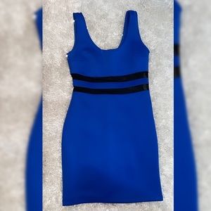 Blue dress